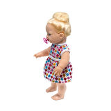 Oyuncak Bebek Ağlayan Et Bebek Emzikli 35 Cm