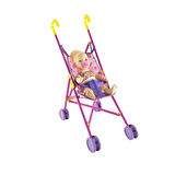 Oyuncak Ağlayan Bebek Baston Pusetli Set