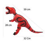 Oyuncak Dinazor Trex Işıklı Sesli Dev Boy 50 Cm