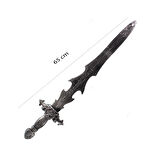 Oyuncak Kılıc Kalkan Seti 1 Kılıc 1 Kalkan 65 cm Şövalye Set