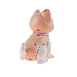 Oyuncak Köpek Işıklı Sesli Pilli Köpek 17 Cm