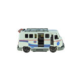 Oyuncak Minibüs Işıklı Sesli Duman Çıkaran Sürtmeli Minibüs Beyaz