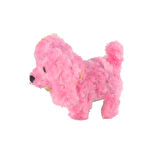 Oyuncak Pelüş Köpek Sevimli Köpek Sesli Hareketli Pembe