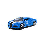 Oyuncak Araba Metal Bugatti Çek Bırak 12 Cm Mavi