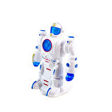 Oyuncak Robot Süper Robot Işıklı Sesli Beyaz 20 Cm