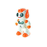 Oyuncak Robot Uzaktan Kumandalı Disk Atan Işıklı Sesli 30 Cm
