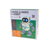 Oyuncak Robot Danscı 04 Rabot Işıklı Sesli 25 Cm