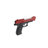 Oyuncak Tabanca Kırmızı Işıklı Sesli 22 Cm