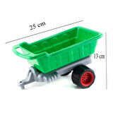 Oyuncak Traktör Kepçeli Römork Set 45 Cm