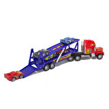 Oyuncak Taşıyıcı Tır 48 Cm 2 Katlı 5 Adet Mini Araba