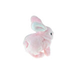 Oyuncak Tavşan Sevimli Pelüş Tavşan Pink Sesli Hareket Pilli 17Cm