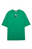 Unisex Oversize T-shirt Mandalorian Helmet