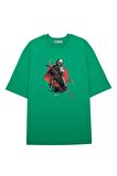 Unisex Oversize T-shirt Red Sun Mandalorian