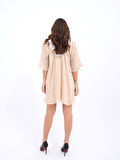 7009 ELBİSE-BEJ