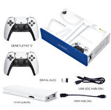  2.4G Wireless Kablosuz Controller 3D 4K HD Klasik Retro Atari Video Game Oyun Konsolu
