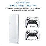  2.4G Wireless Kablosuz Controller 3D 4K HD Klasik Retro Atari Video Game Oyun Konsolu