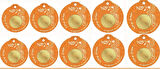 0.25 Gram Altın - 10 Adet