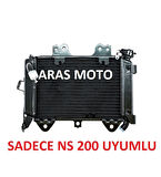 Bajaj Pulsar Ns 200 Uyumlu Orjinal Radyatör 2014-2024 Uyumlu ( Kapaksız )_Supermoto