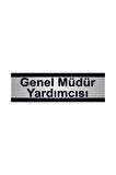 Genel Müdür Yardımcısı 5x20cm Gümüş Renk Metal Yönlendirme Levhası