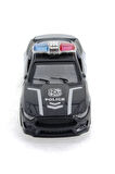 Kız Çocuk Oyuncak Die Cast Çek Bırak Metal Siyah Polis Arabası Erkek Çocuk Oyuncak Eğitici Oyuncakla