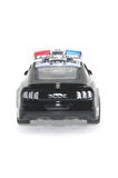 Kız Çocuk Oyuncak Die Cast Çek Bırak Metal Siyah Polis Arabası Erkek Çocuk Oyuncak Eğitici Oyuncakla