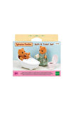 Kız Çocuk Oyuncak 5148 Sylvanian Families Banyo ve Tuvalet Seti (figürler dahil
