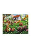 Kız Çocuk Oyuncak 128280 Bahçede 200 parça XXL Ravensburger Puzzle Erkek Çocuk Oyuncak Eğitici Oyunc