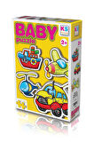 Kız Çocuk Oyuncak KS Baby Puzzle 4 in1 Ulaşım / Transportation Erkek Çocuk Oyuncak Eğitici Oyuncakla