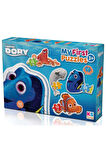 Kız Çocuk Oyuncak KS Baby Puzzle Dory My First Puzzle 4 in 1 Çerçevesiz Erkek Çocuk Oyuncak Eğitici