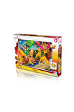 Kız Çocuk Oyuncak LK 113 Aslan Kral Puzzle 200 Parça - Ks Puzzle Erkek Çocuk Oyuncak Eğitici Oyuncak