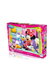 Kız Çocuk Oyuncak 50 Parça Minnie Puzzle Erkek Çocuk Oyuncak Eğitici Oyuncaklar