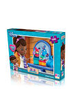 Kız Çocuk Oyuncak KS Doc McStuffins 100 Parça Puzzle Erkek Çocuk Oyuncak Eğitici Oyuncaklar