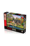 Kız Çocuk Oyuncak KS The Stoney Bridge Cottage 2000 Parça Puzzle Erkek Çocuk Oyuncak Eğitici Oyuncak