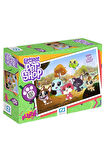 Kız Çocuk Oyuncak Littlest Pet Shop 100 Parça Kutulu Puzzle Erkek Çocuk Oyuncak Eğitici Oyuncaklar