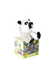 Kız Çocuk Oyuncak PRM 15801 Prime 3D Lemur Peluş ve Selfie 48 Parça Puzzle Eğiticii