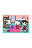Kız Çocuk Oyuncak 17343 Trefl/60 PUZZLE KİCİA KOCİA KİTTY CAR YAPBOZ Erkek Çocuk Oyuncak Eğitici Oyu