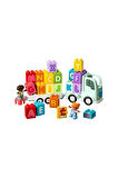 Kız Çocuk Oyuncak 10421 LEGO®® Alfabe Kamyonu 36 parça +2 yaş Erkek Çocuk Oyuncak Eğitici Oyuncaklar