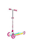 Kız Çocuk Oyuncak Evo 3 Tekerlekli Colour Burst Işıklı Beyaz Scooter Erkek Çocuk Oyuncak Eğitici Oyu