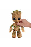 Kız Çocuk Oyuncak I Am Groot Groovin Groot Sesli ve Hareketli Peluş Erkek Çocuk Oyuncak Eğitici Oyun