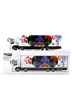 Kız Çocuk Oyuncak Tarmac Works 1/64 Mitsubishi Fuso Super Great EVA Racing Eğiticii