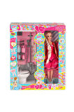 Kız Çocuk Oyuncak OYD-02387 Bebek ve Banyo Oyun Seti -Oydaş Oyuncak Erkek Çocuk Oyuncak Eğitici Oyun
