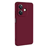 Oppo A3 Kılıf Lansman içi Kadife Silikon Zr-Mara