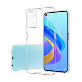 Oppo A36 Kılıf Şeffaf İnce Esnek Silikon Kılıf Zipax-Süper