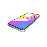 Oppo A54 4G Kılıf Şeffaf İnce Esnek Silikon Kılıf Zipax-Süper