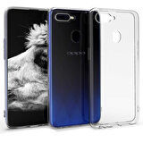Oppo A5s Kılıf Şeffaf İnce Esnek Silikon Kılıf Zipax-Süper