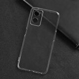 Oppo A96 4G Kılıf Şeffaf İnce Esnek Silikon Kılıf Zipax-Süper