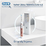 Oral-B Genius X 20000N Yapay Zeka Destekli Rose Gold Şarj Edebilir Diş Fırçası