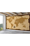 Oxyteez   Vintage Dünya Haritası Duvar KağıdI-3958 3958