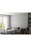 Oxyteez   VintagePastel Çiçekler Yapraklar Duvar Kağıdı-5645 5645