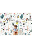 Oxyteez   Çocuk ve Bebek Odası Temalı Duvar Kağıdı-5717 5717